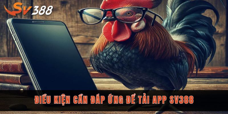 Tải app Sv388 yêu cầu người chơi phải đáp ứng điều kiện